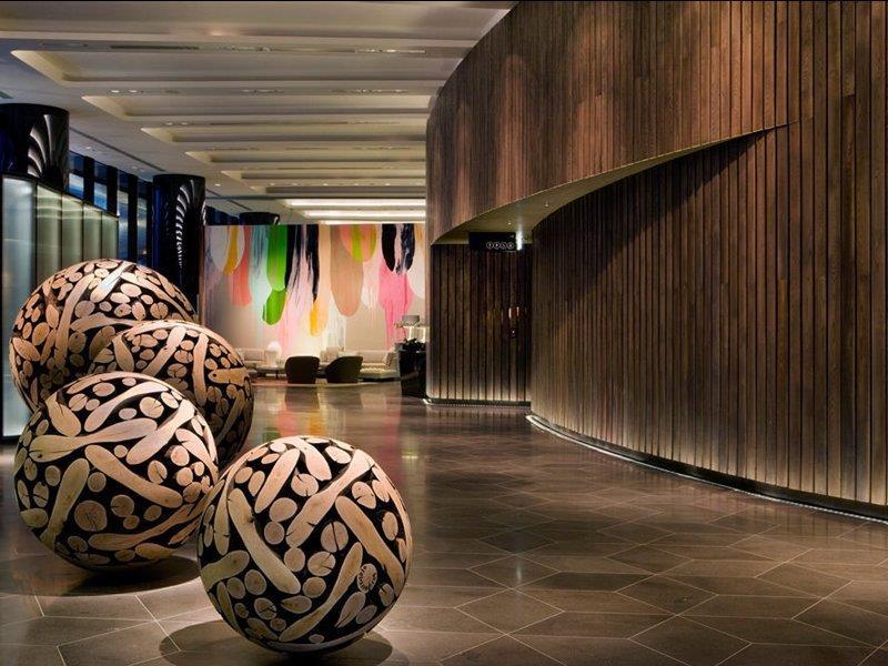Hotel Crown Metropol Melbourne Esterno foto The lobby of the hotel